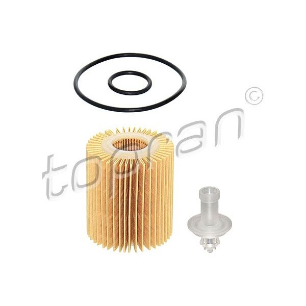 Снимка на Маркуч, маслен радиатор на трансмисията; маркуч, топлообменник-отопление; въздухопровод, компресор TOPRAN 409 186 за Mercedes C-class Estate (s204) C 350 CDI (204.223) - 265 коня дизел