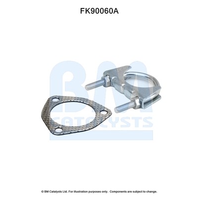 Снимка на монтажен комплект катализатор BM CATALYSTS FK90060 за Fiat Tempra 159 1.8 i.e. (159.AN) - 110 коня бензин