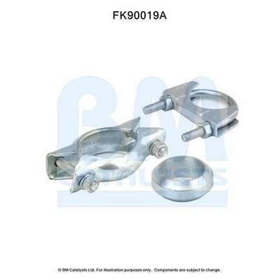 Снимка на Монтажен комплект катализатор BM CATALYSTS FK90037 за Opel Astra F Estate 1.6 (F35, M35) - 75 коня бензин