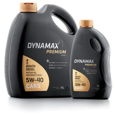 Снимка на Моторно масло DYNAMAX PREMIUM ULTRA 5W-40 501603 за BMW 5 Sedan E60 525 i - 218 коня бензин