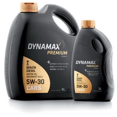 Снимка на Моторно масло DYNAMAX PREMIUM ULTRA F 5W-30 501996 за Fiat Palio 178bx 1.8 - 106 коня бензин