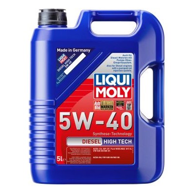 Снимка на Моторно масло LIQUI MOLY Diesel High Tech 5W-40 2696 за Pontiac G6 3.9 - 243 коня бензин