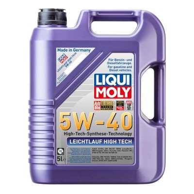 Снимка на Моторно масло LIQUI MOLY Leichtlauf High Tech 5W-40 20668 за Mitsubishi Lancer Ex Saloon (CY-ZA) 2.0 - 155 коня бензин
