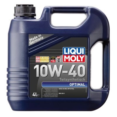 Снимка на Моторно масло LIQUI MOLY Optimal 10W-40 3930 за CHEVROLET COLORADO 2.8 AWD - 177 коня бензин