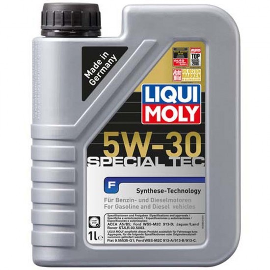 Снимка на Моторно масло LIQUI MOLY Special Tec F 5W-30 3852 за Audi 100 Avant (44, 44Q, C3) 2.0 E Cat - 115 коня бензин
