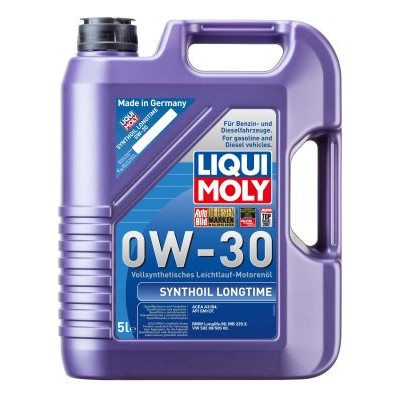 Снимка на Моторно масло LIQUI MOLY Synthoil Longtime 0W-30 8977 за Citroen Berlingo MF 1.4 i bivalent (MFKFW) - 75 коня Бензин/Метан(CNG)