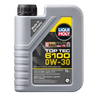 Снимка на Моторно масло LIQUI MOLY Top Tec 6100 0W-30 20770 за Ford Fiesta MK 3 (gfj) 1.3 - 60 коня бензин