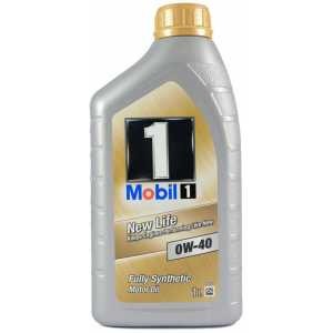 Снимка на Моторно масло MOBIL 1 New Life 0W-40 150030 за Toyota RAV4 3.5 - 273 коня бензин