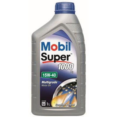 Снимка на Моторно масло MOBIL Super 1000 X1 15W-40 150866 за Citroen Berlingo MF 1.4 i bivalent (MFKFW) - 75 коня Бензин/Метан(CNG)