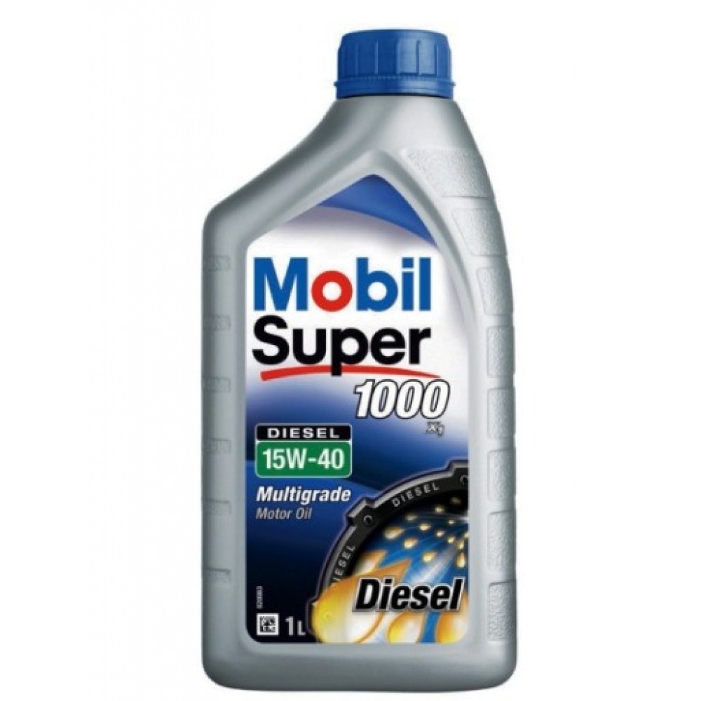 Снимка на Моторно масло MOBIL Super 1000 X1 Diesel 15W-40 150870 за CADILLAC BLS Sedan 2.8 T - 280 коня бензин