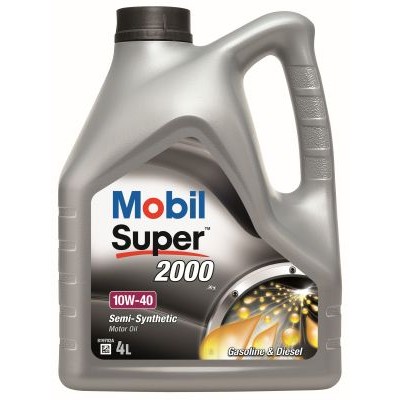 Снимка на Моторно масло MOBIL Super 2000 X1 10W-40 150018 за Kia Picanto hatchback (TA) 1.2 - 85 коня бензин