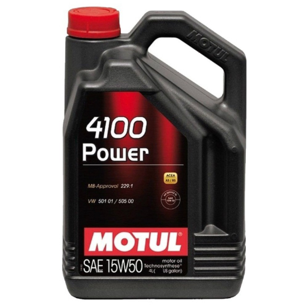 Снимка на Моторно масло MOTUL 4100 POWER 15W50 15W50 100271 за CADILLAC DTS 4.6 - 279 коня бензин