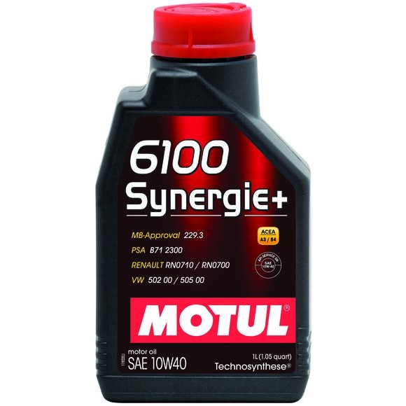 Снимка на Моторно масло MOTUL 6100 SYNERGIE+ 10W40 10W40 102781 за Rover 100 Metro 114 GSi - 103 коня бензин
