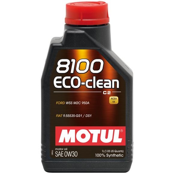 Снимка на Моторно масло MOTUL 8100 ECO-CLEAN 0W30 0W30 102888 за Citroen Berlingo MF 1.4 i bivalent (MFKFW) - 75 коня Бензин/Метан(CNG)