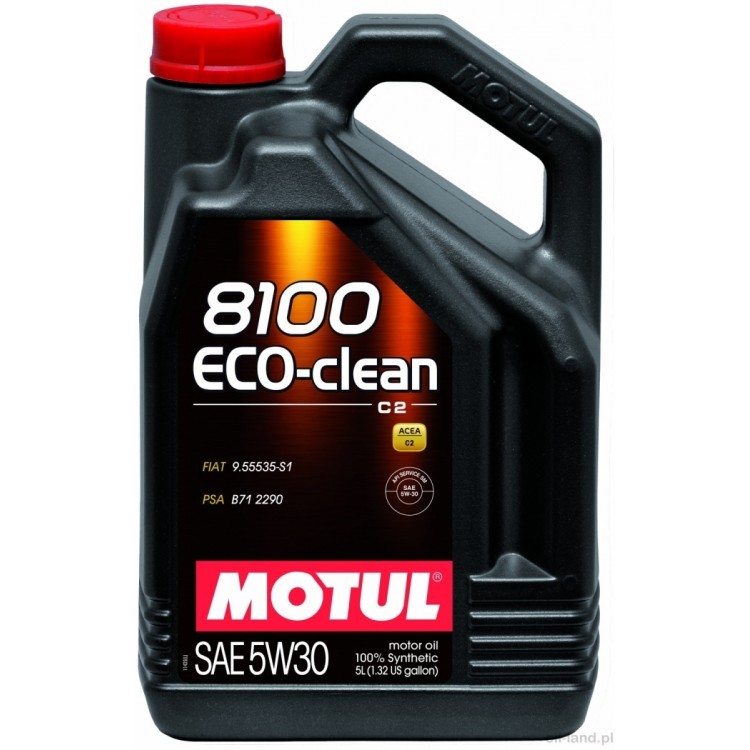 Снимка на Моторно масло MOTUL 8100 ECO-CLEAN 5W30 5W30 101545 за Ford Focus 2 Station Wagon (daw) 2.0 LPG - 145 коня Бензин/Автогаз(LPG)
