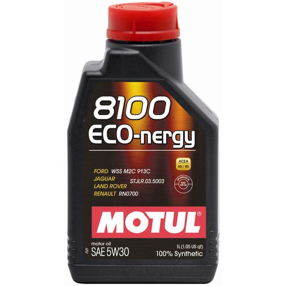 Снимка на Моторно масло MOTUL 8100 ECO-NERGY 5W30 5W30 109231 за Kia Rio 2 (JB) 1.5 CRDi - 88 коня дизел