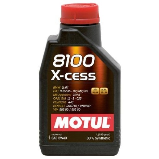Снимка на Моторно масло MOTUL 8100 X-CESS 5W40 5W40 102784 за Audi A6 Allroad (4FH, C6) 4.2 FSI quattro - 350 коня бензин