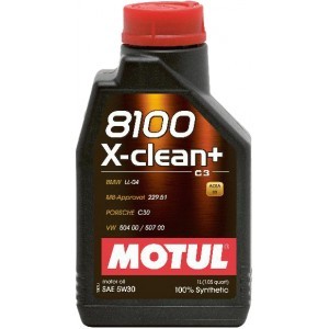 Снимка на Моторно масло MOTUL 8100 X-CLEAN+ 5W30 5W30 106376 за Audi 100 Avant (44, 44Q, C3) 2.5 TDI - 120 коня дизел