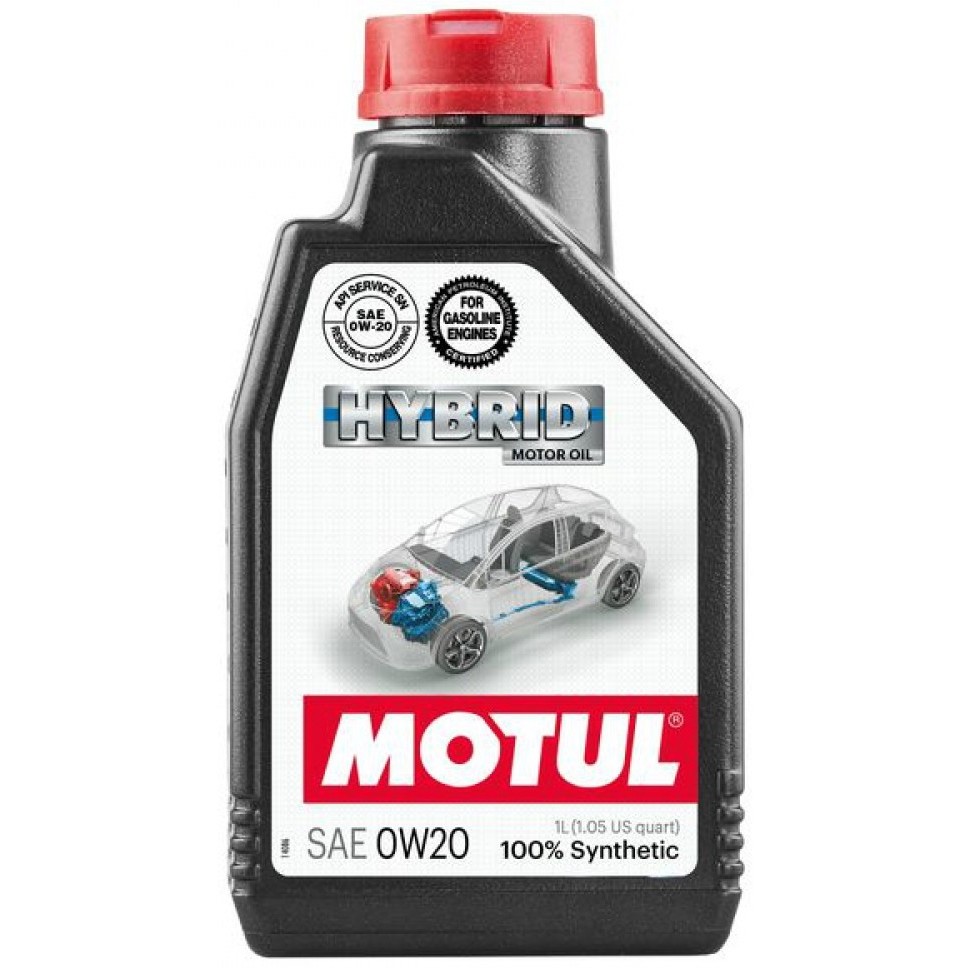 Снимка на Моторно масло MOTUL HYBRID 0W20 0W20 107141 за Autobianchi Y10 1.1 4WD (156AC) - 50 коня бензин