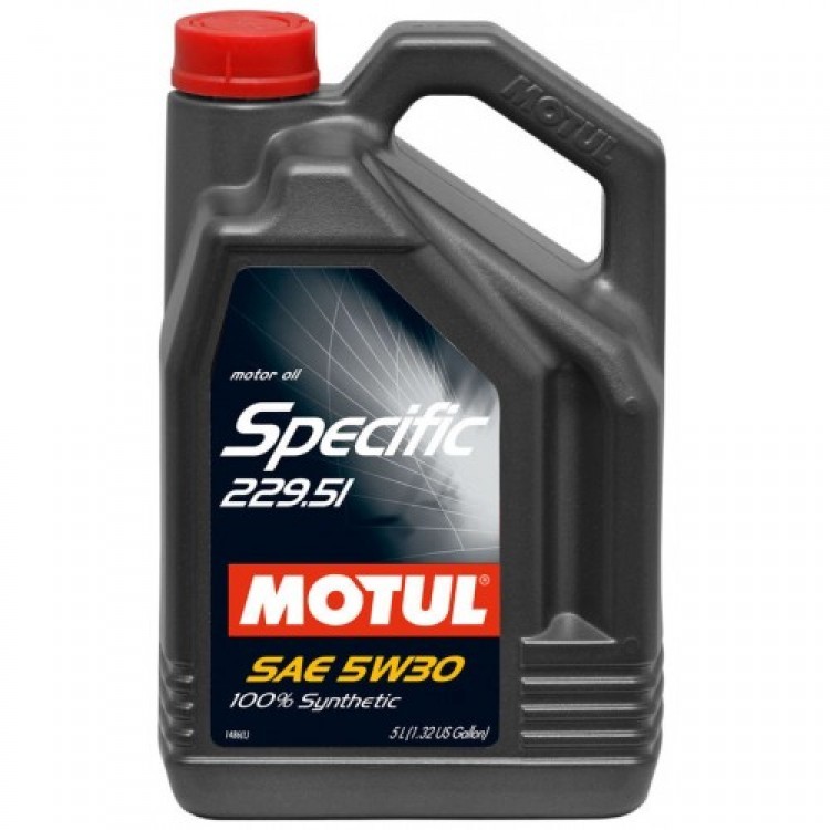 Снимка на Моторно масло MOTUL SPECIFIC 229.52 5W30 5W30 104845 за Ford Fiesta Saloon 1.4 - 95 коня бензин