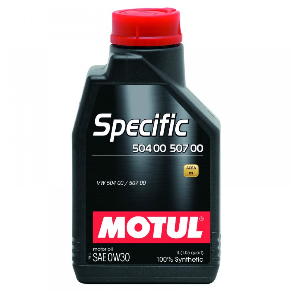 Снимка на Моторно масло MOTUL SPECIFIC 504 00 - 507 00 0W30 0W30 107049 за Dacia Logan MCV2 TCe 90 (K8M1, K8MA, K8AC) - 90 коня бензин
