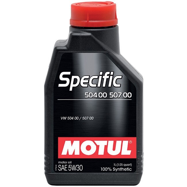 Снимка на Моторно масло MOTUL SPECIFIC 504 00 - 507 00 5W30 5W30 107369 за Fiat Palio 178bx 1.8 - 106 коня бензин