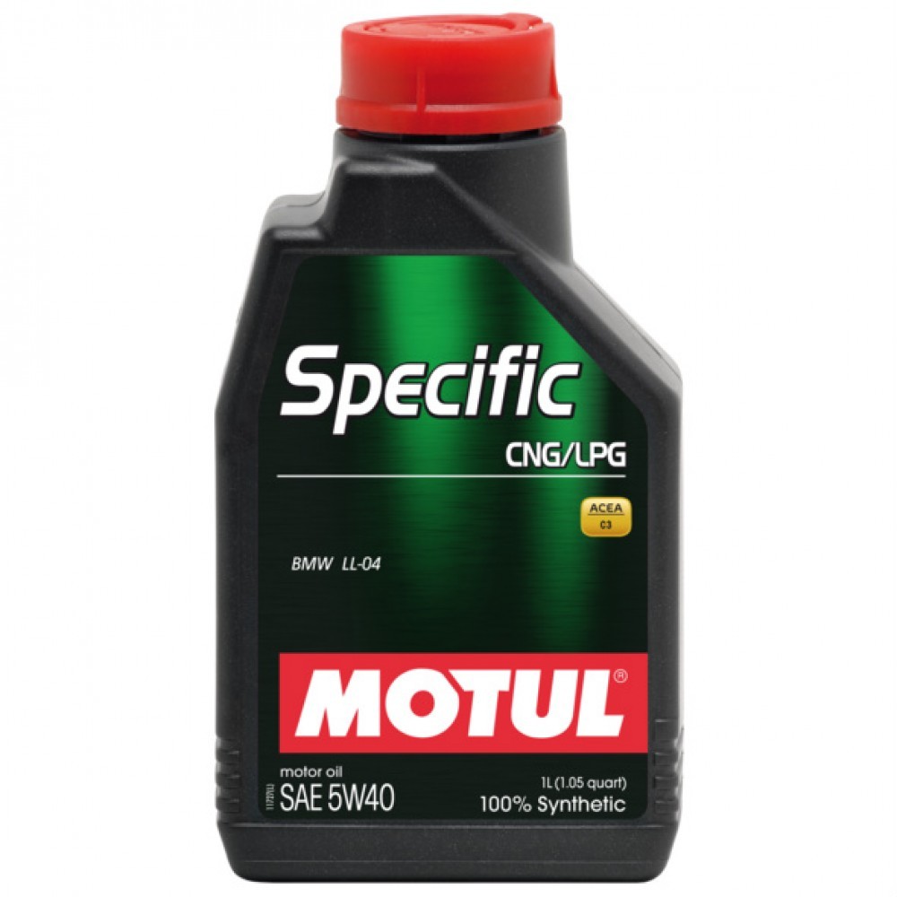 Снимка на Моторно масло MOTUL SPECIFIC CNG/LPG 5W40 5W40 101717 за Smart Fortwo Coupe (451) 1.0 Brabus (451.333) - 98 коня бензин