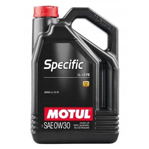 Снимка на Моторно масло MOTUL SPECIFIC LL-12 FE 0W30 0W30 107302 за Jaguar XJ (XJ 40, 81) 6 2.9 - 159 коня бензин