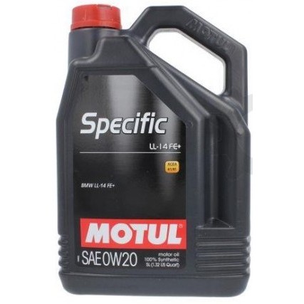 Снимка на Моторно масло MOTUL SPECIFIC LL-14 FE+ 0W20 0W20 107389 за CHRYSLER ASPEN 5.7 AWD - 381 коня бензин
