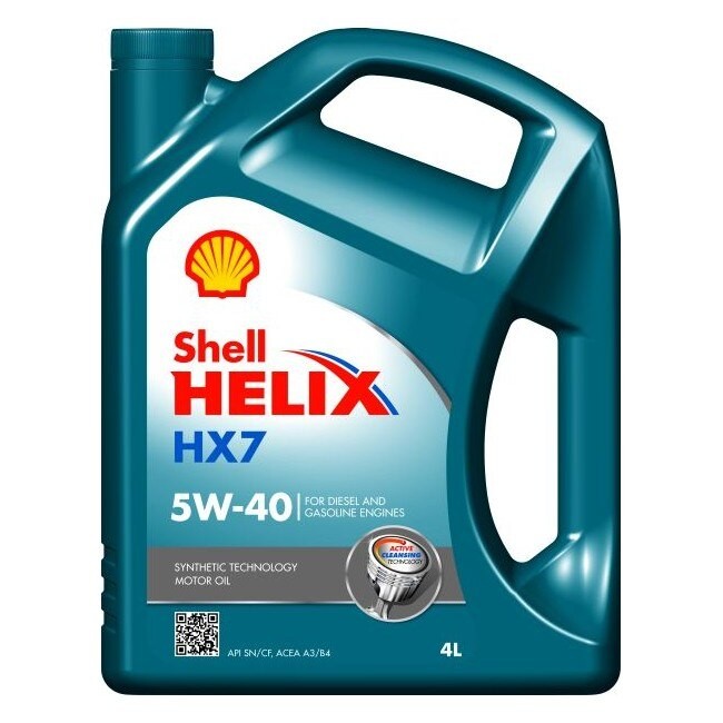 Снимка на Моторно масло SHELL Helix HX7 5W-40 550046284 за Audi TT Roadster (8J9) 3.2 V6 quattro - 250 коня бензин