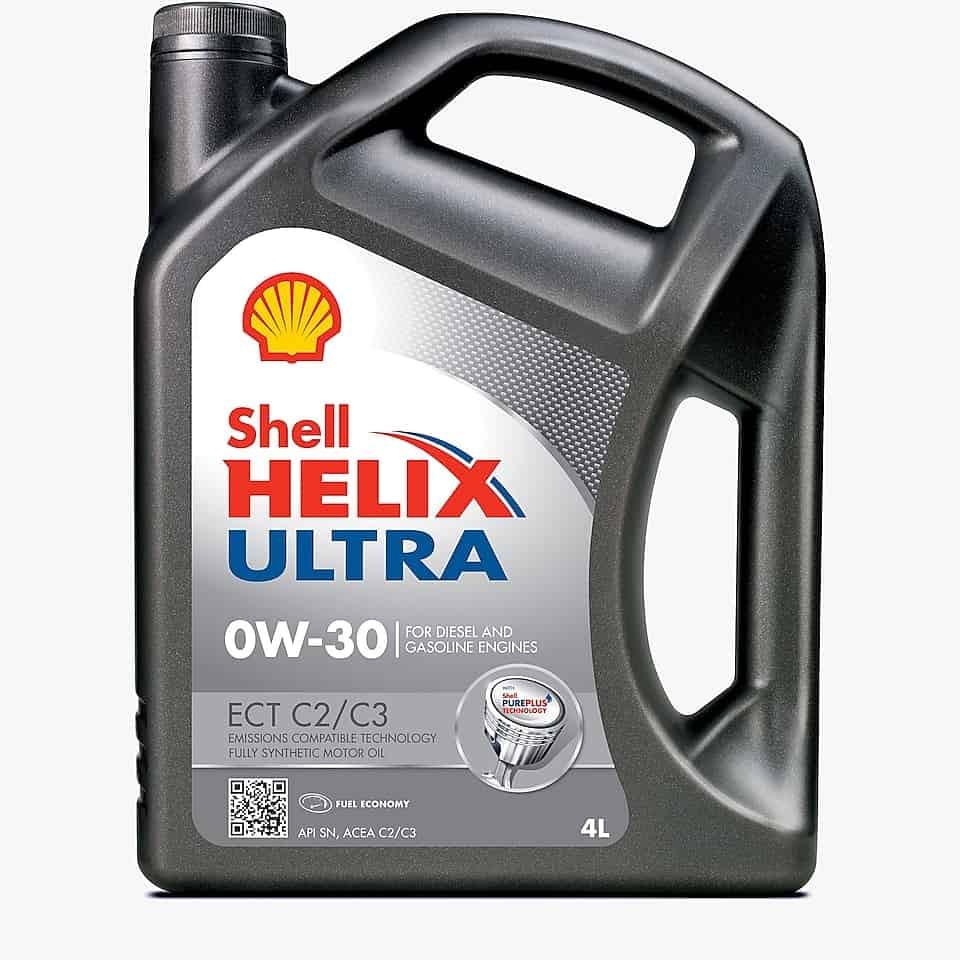 Снимка на Моторно масло SHELL Helix Ultra ECT C2/C3 0W-30 550046306 за Citroen Berlingo MF 1.4 i bivalent (MFKFW) - 75 коня Бензин/Метан(CNG)
