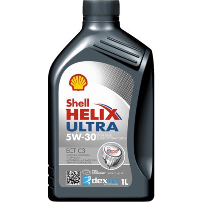 Снимка на Моторно масло SHELL Helix Ultra ECT C3 5W-30 550042821 за Citroen Berlingo MF 1.4 i bivalent (MFKFW) - 75 коня Бензин/Метан(CNG)