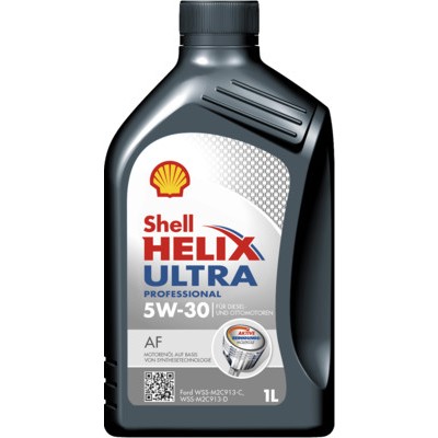Снимка на Моторно масло SHELL Helix Ultra Professional AF 5W-30 550046288 за Fiat Palio 178bx 1.8 - 106 коня бензин