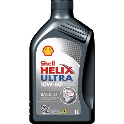 Снимка на Моторно масло SHELL Helix Ultra Racing 10W-60 550046314 за CADILLAC DTS 4.6 - 305 коня 
