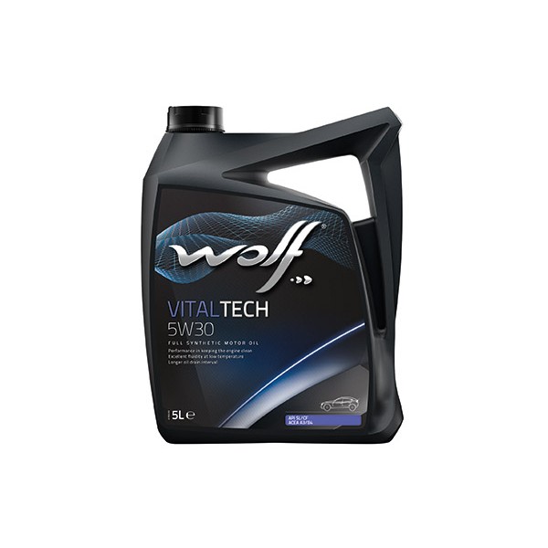 Снимка на Моторно масло WOLF VITALTECH 5W30 5W30 8300011 за BUICK Century Coupe 4A 3.0 - 112 коня бензин