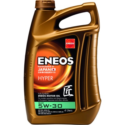 Снимка на Моторно масло ENEOS HYPER 5W-30 4L EU0030301N за мотор Honda CBR CBR 600 F (PC41) - 102 коня бензин
