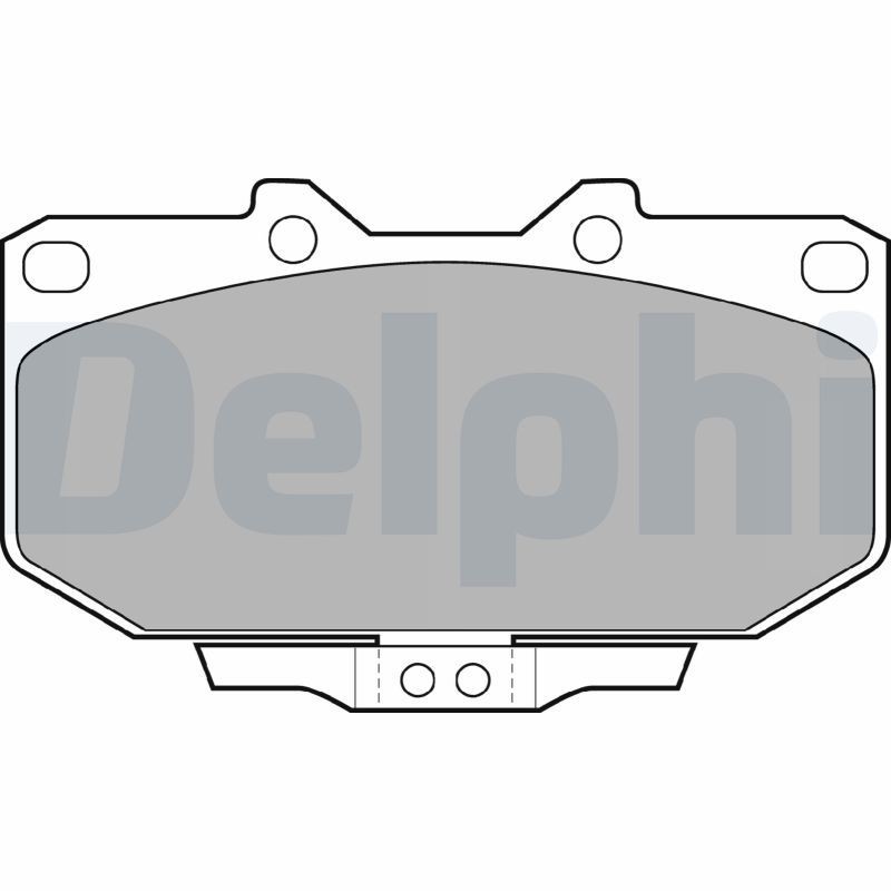 Снимка на Накладки DELPHI LP1410 за VW Passat 4 Sedan (B5,3b2) 2.3 VR5 - 150 коня бензин