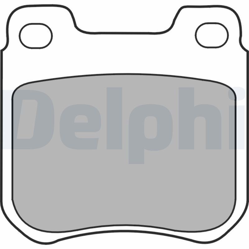 Снимка на Накладки DELPHI LP1465 за Smart Fortwo Coupe (451) 0.8 CDi (451.301) - 54 коня дизел