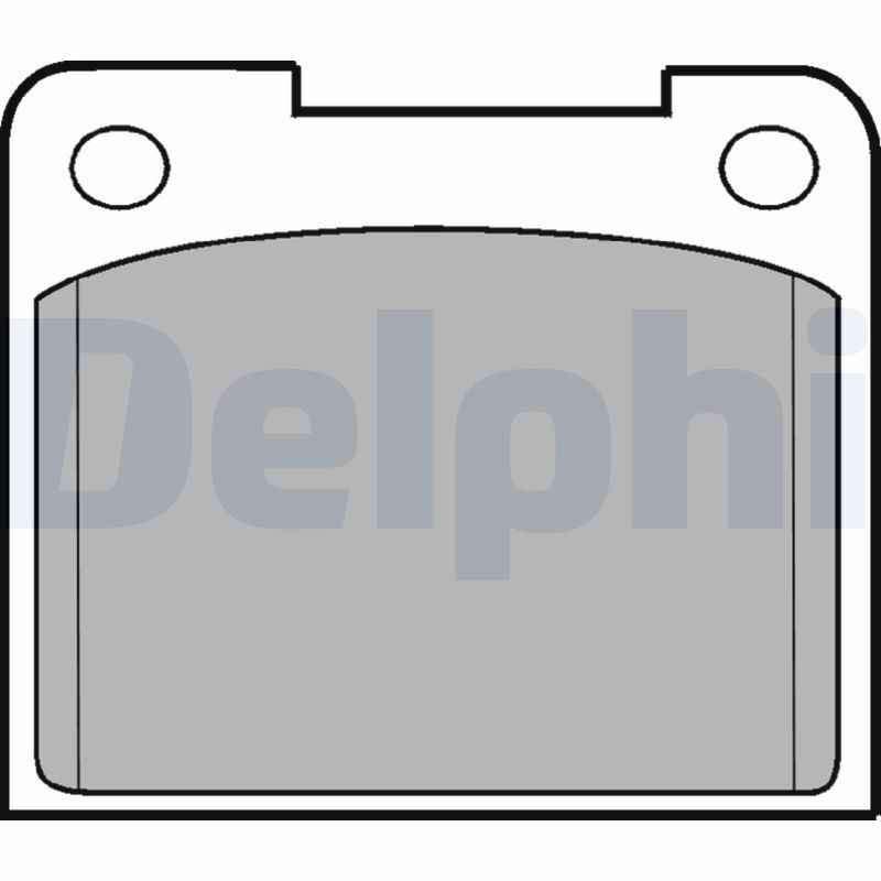 Снимка на Накладки DELPHI LP1680 за Citroen C5 RC Hatchback 1.8 16V - 125 коня бензин