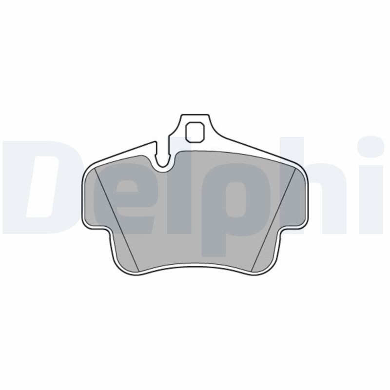 Снимка на Накладки DELPHI LP490 за Peugeot 205 (20A,C) 1.6 GTI - 116 коня бензин
