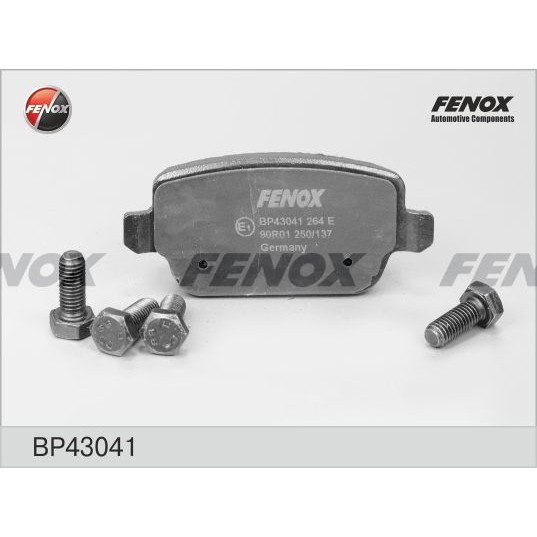Снимка на Накладки FENOX BP43041 за Ford S-Max 2.0 TDCi - 140 коня дизел