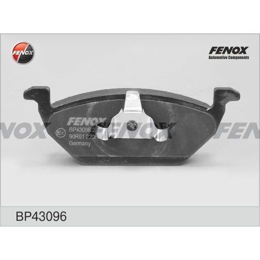 Снимка на Накладки FENOX BP43096 за Seat Ibiza 3 (6L) 1.9 SDI - 64 коня дизел