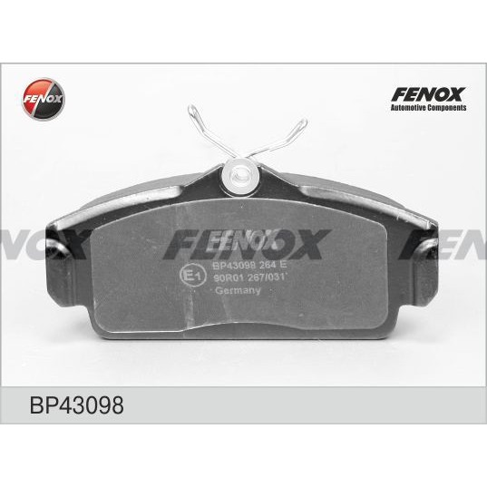Снимка на Накладки FENOX BP43098 за Nissan Pulsar Hatchback (N16) 2.2 dCi - 112 коня дизел