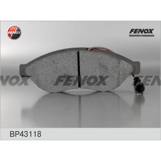 Снимка на Накладки FENOX BP43118 за Citroen Jumper BUS 2.2 HDi 120 - 120 коня дизел