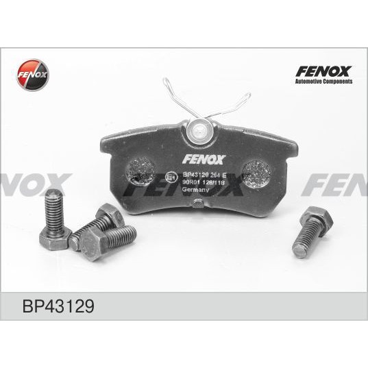 Снимка на Накладки FENOX BP43129 за Ford Focus (daw,dbw) 1.8 TDCi - 100 коня дизел