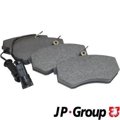 Снимка на Накладки JP GROUP  1163601010 за Skoda Fabia Hatchback (6Y2) 1.9 TDI - 100 коня дизел