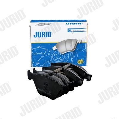 Снимка на Накладки JURID White Low Dust 573268JC за Renault Megane 3 Coupe 1.9 dCi (DZ0N, DZ0J, DZ1J, DZ1K) - 131 коня дизел