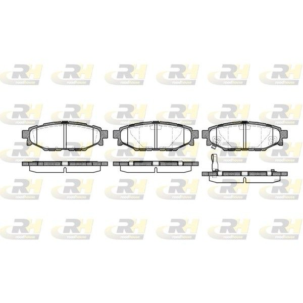 Снимка на Накладки ROADHOUSE 21136.01 за Subaru Legacy 4 Wagon (B13) 3.0 R AWD (BPE) - 245 коня бензин