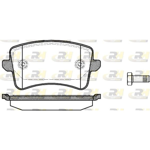 Снимка на Накладки ROADHOUSE 21343.00 за Audi A5 Cabrio (8F7) 2.0 TFSI - 230 коня бензин