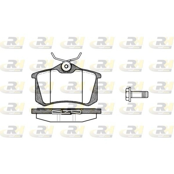 Снимка на Накладки ROADHOUSE 2263.05 за Renault Clio Grandtour 1.5 dCi (KR0G) - 68 коня дизел